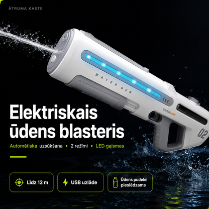 Ūdens Blasteris – Elektriskā LED ūdens pistole