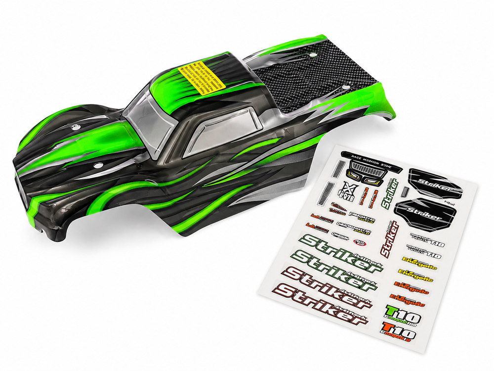 RC STRIKER auto virsbūve