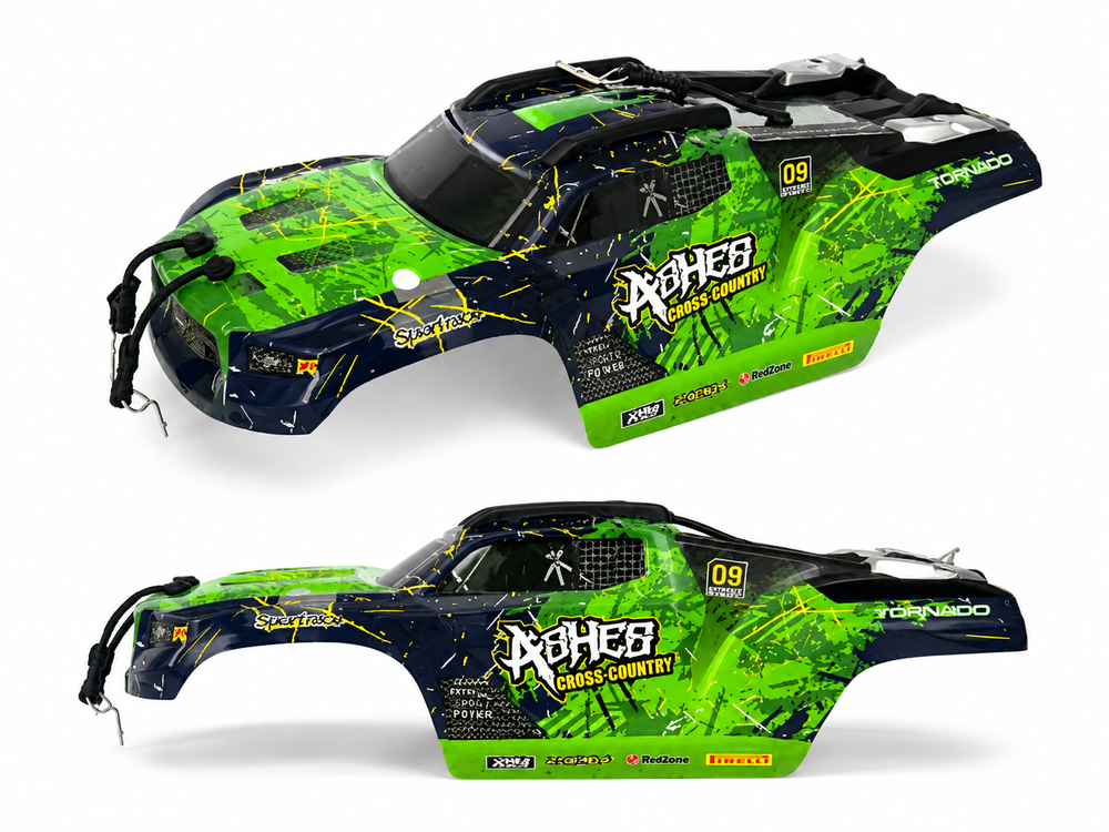 RC monster auto virsbūve