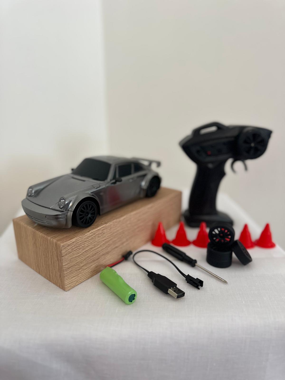RC Porsche – Iesācēju   Drifta Auto (Sudrabs)