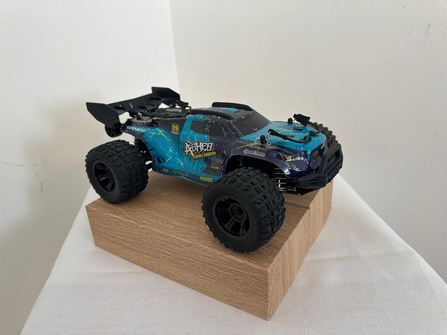 RC Brushless Monster – 4WD Bezceļu Superauto