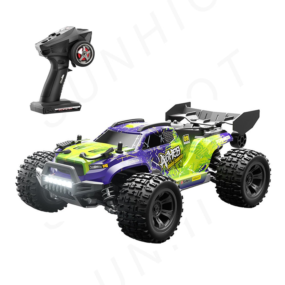 RC Brushless Monster – 4WD Bezceļu Superauto